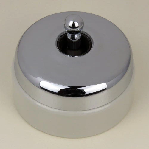 Classic 30 Series 10a Toggle Switch With Smooth Shallow Cover And Porcelain Base - Image 11