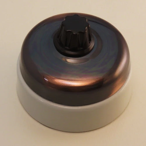 Classic 30 Series Plate 3 Speed Fan Controller With Smooth Shallow Cover And Porcelain Base - Image 11