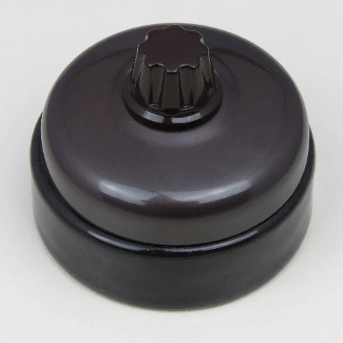 Classic 30 Series Plate With Universal Dimmer With Smooth Shallow Cover And Porcelain Base - Image 7