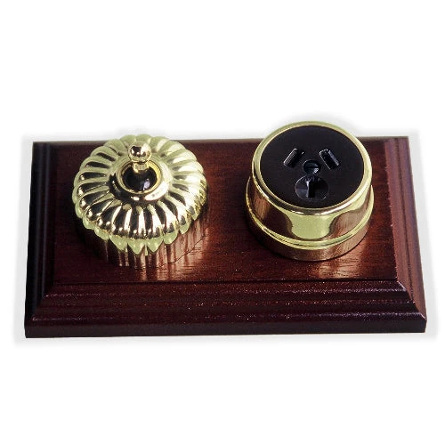 Classic 45 Series Plate With Telephone Socket With Fluted Deep Covers - Image 3