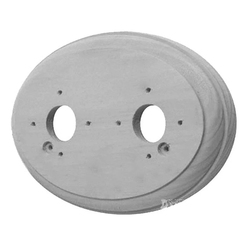 Classic Series Oval Mounting Block For 2 Switches - Image 3
