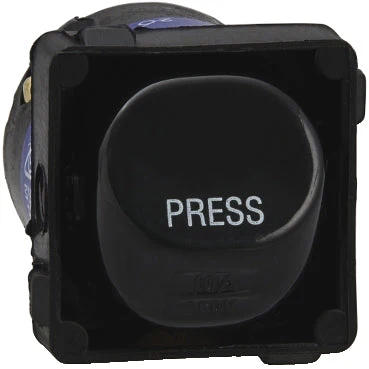 Clipsal 30 Series Switch Mechanism 10A 250V Bell Press Rocker - Marked PRESS - Image 2