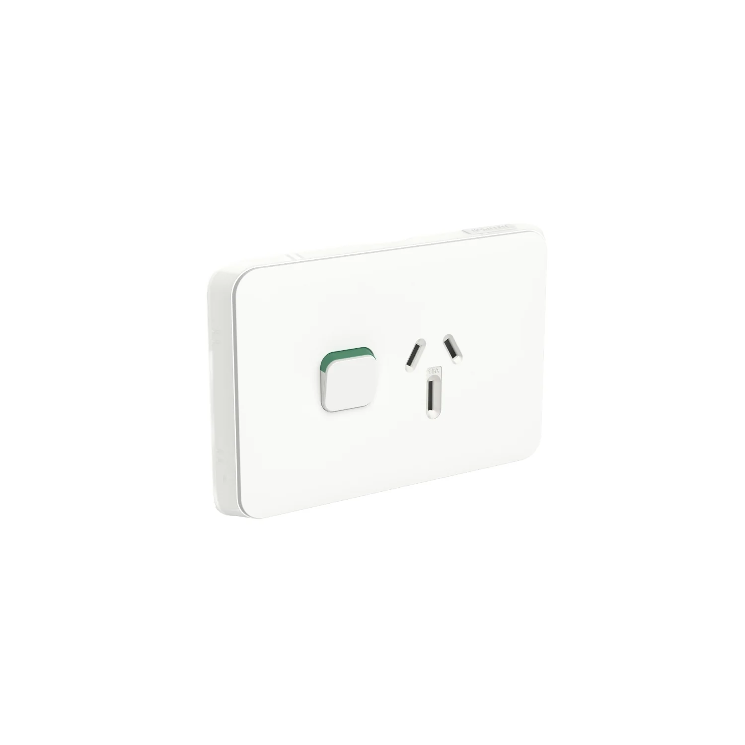 Clipsal Iconic Single Powerpoint 15a Cover Plate Only, Available in 3 Colours - Image 3