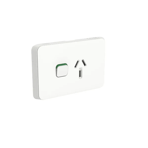 Clipsal Iconic Single Powerpoint 20a Vivid White