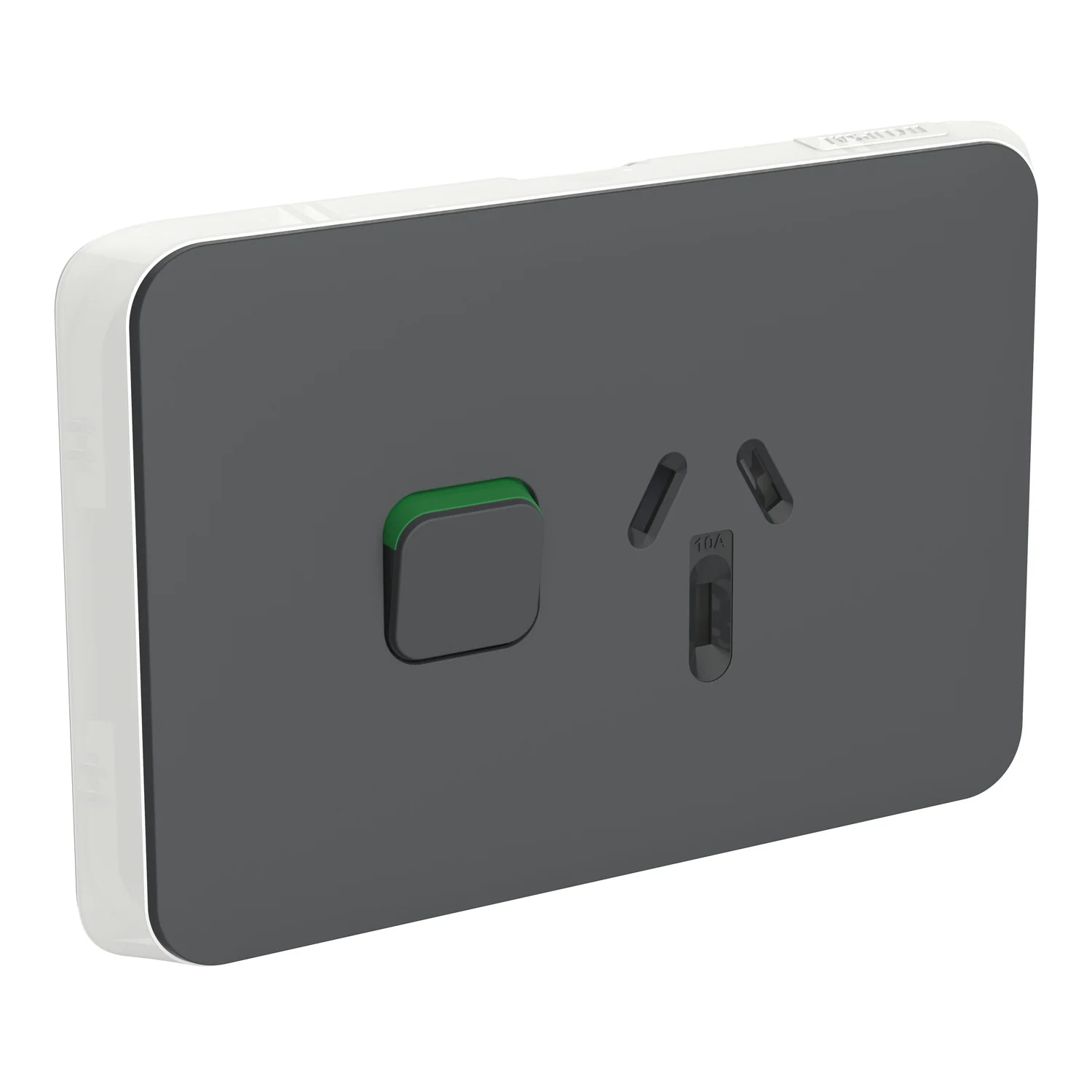 Clipsal Iconic Single Powerpoint Cover Plate Only, Available in 5 Colours - Image 2