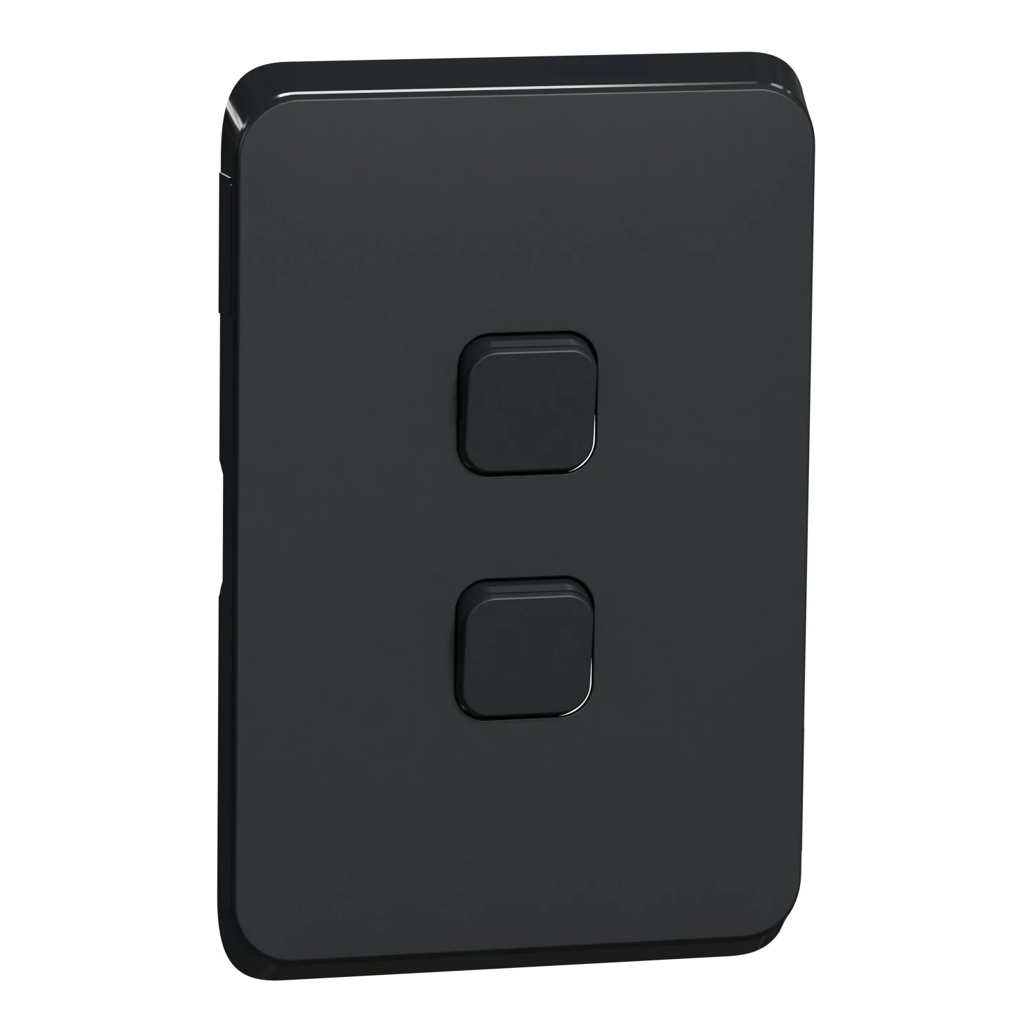 Clipsal Iconic 2 Gang Cover Plate Only, Available in 5 Colours