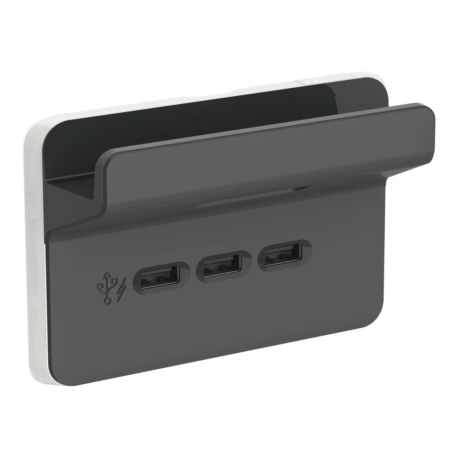 Clipsal Iconic 3 Gang USB Charging Station Cover Plate, Available in 3 Colours