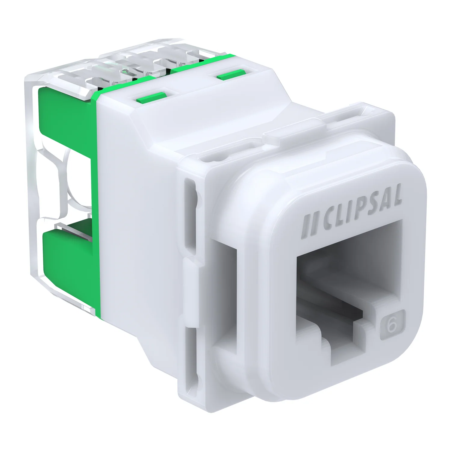 Clipsal 40 Series Actassi RJ45 Cat6 Mechanism - Image 3