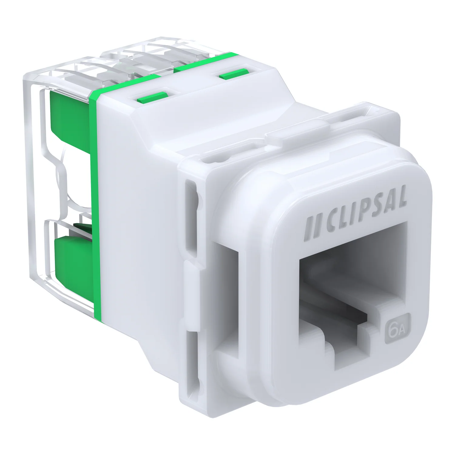 Clipsal 40 Series Actassi RJ45 Cat6a Mechanism - Image 2