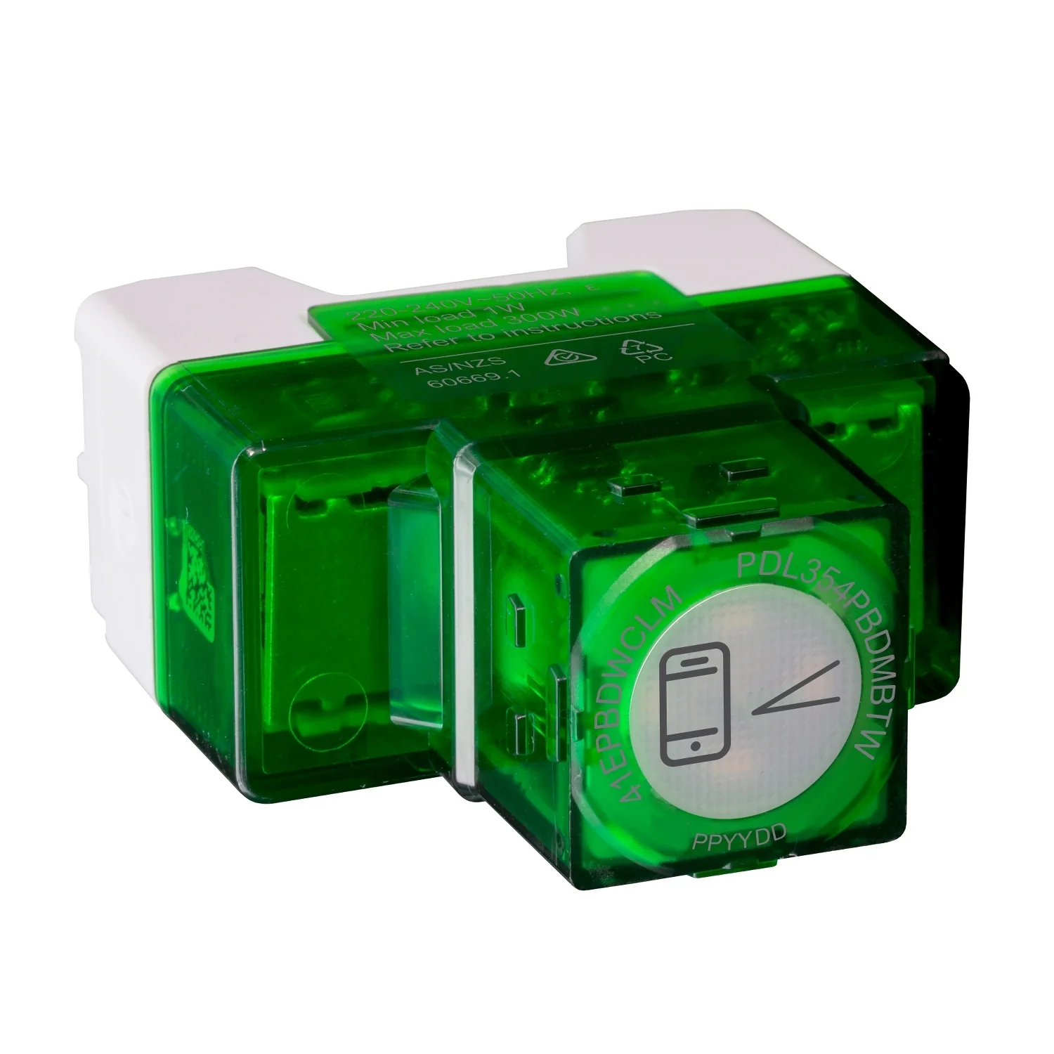 Clipsal Iconic Wiser Push Button Dimmer 300w Bluetooth