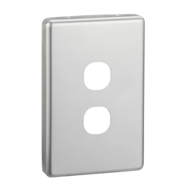 Clipsal C2000 2 Gang Switch Cover Plate Only 3 Finishes - Image 3