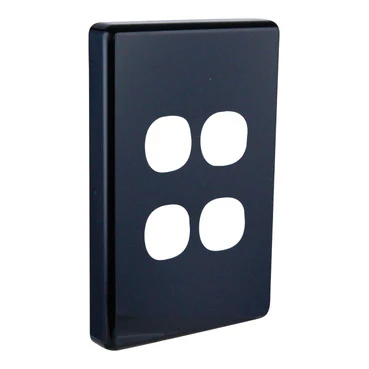 Clipsal C2000 4 Gang Switch Cover Plate Only 3 Finishes - Image 2