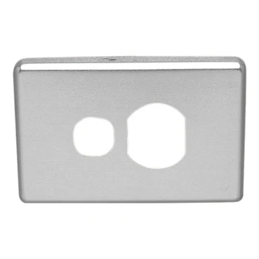 Clipsal C2000 Single Powerpoint Cover Plate Only 3 Finishes - Image 3