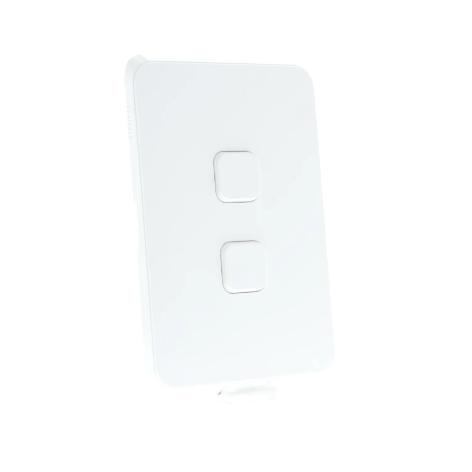 Clipsal Iconic 2 Gang Grid & Plate Assembly, Available in 2 Colours - Image 2