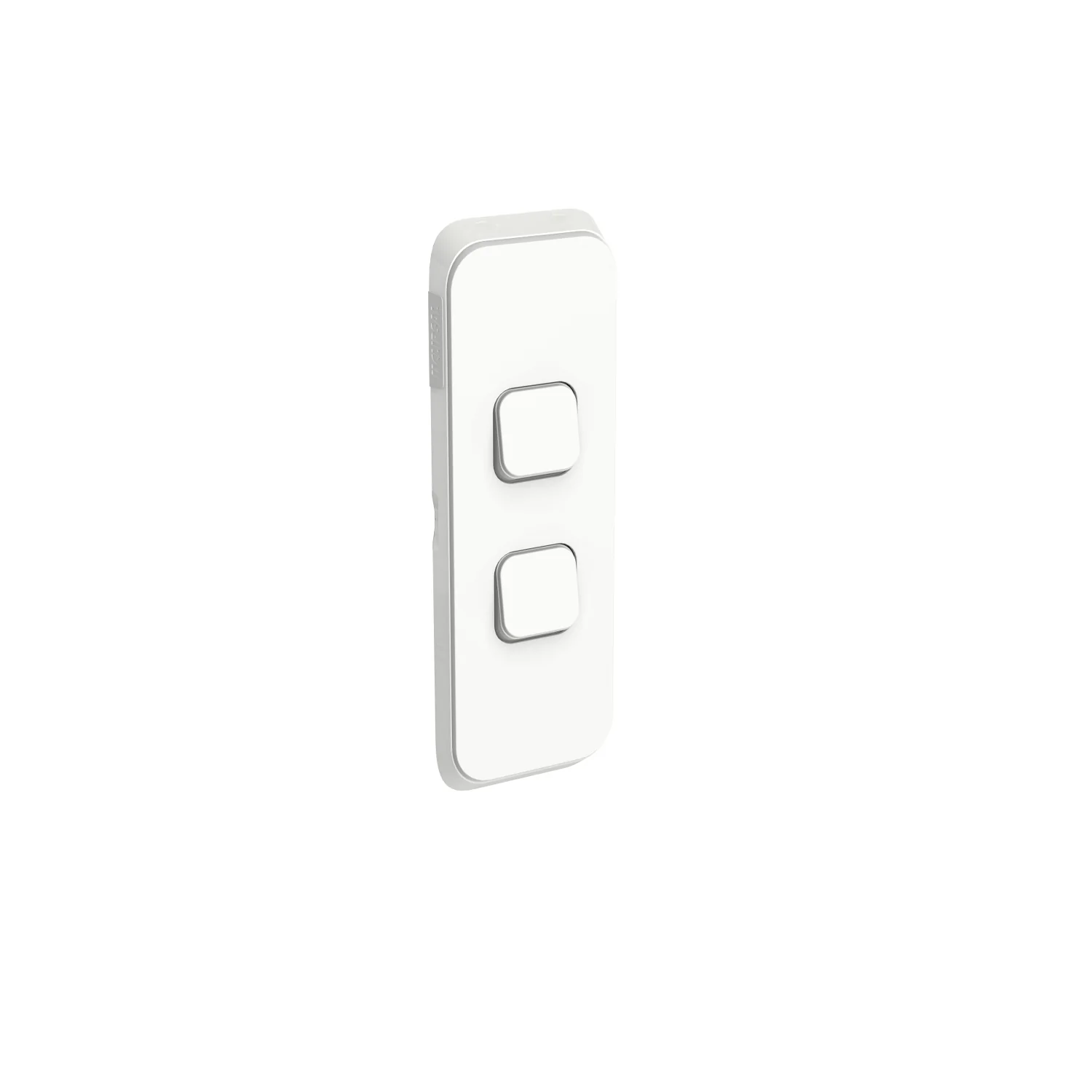 Clipsal Iconic 2 Gang Architrave Cover Plate Only, Available in 3 Colours - Image 3