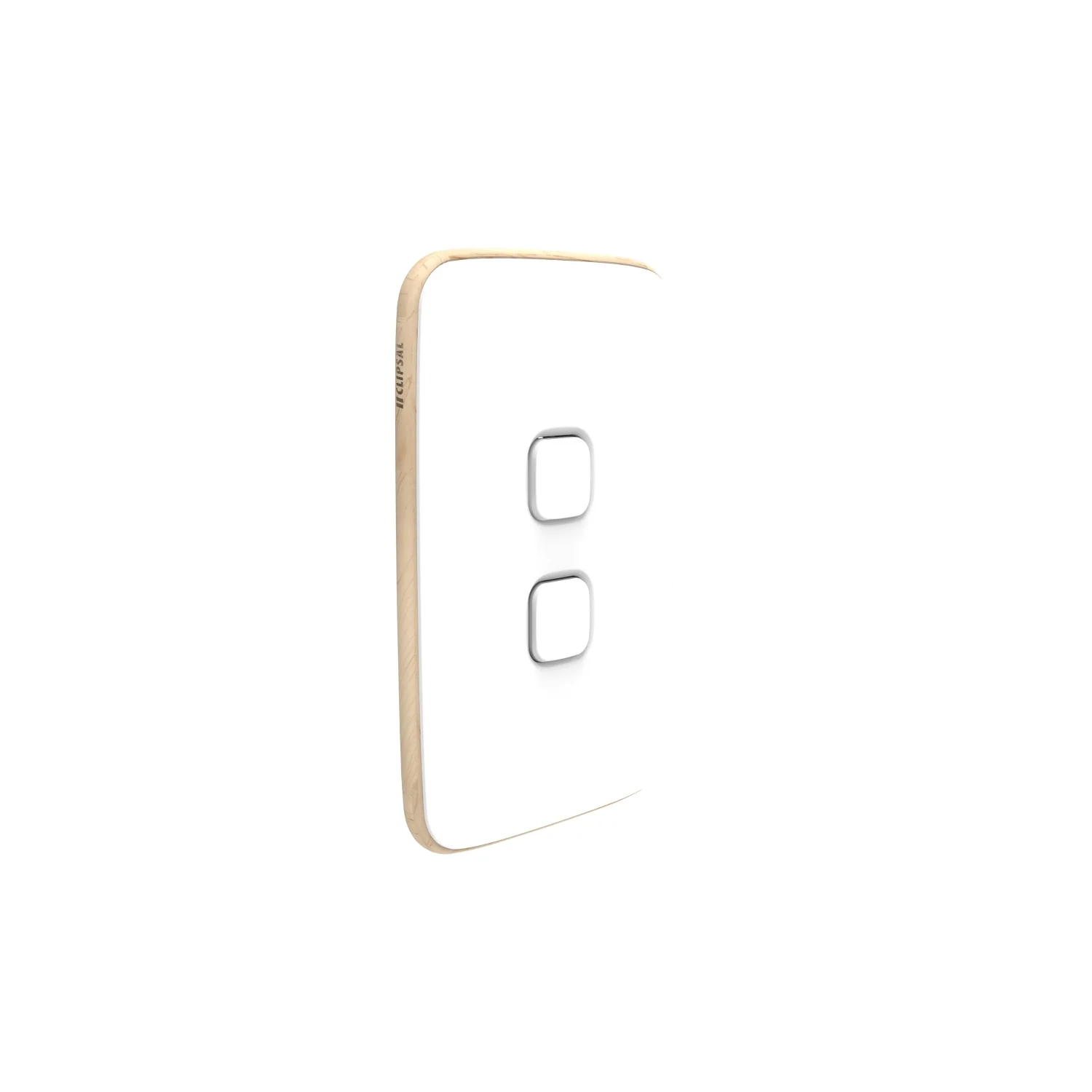 Clipsal Iconic Essence 2 Gang Cover Plate Only, Available in 2 Colours