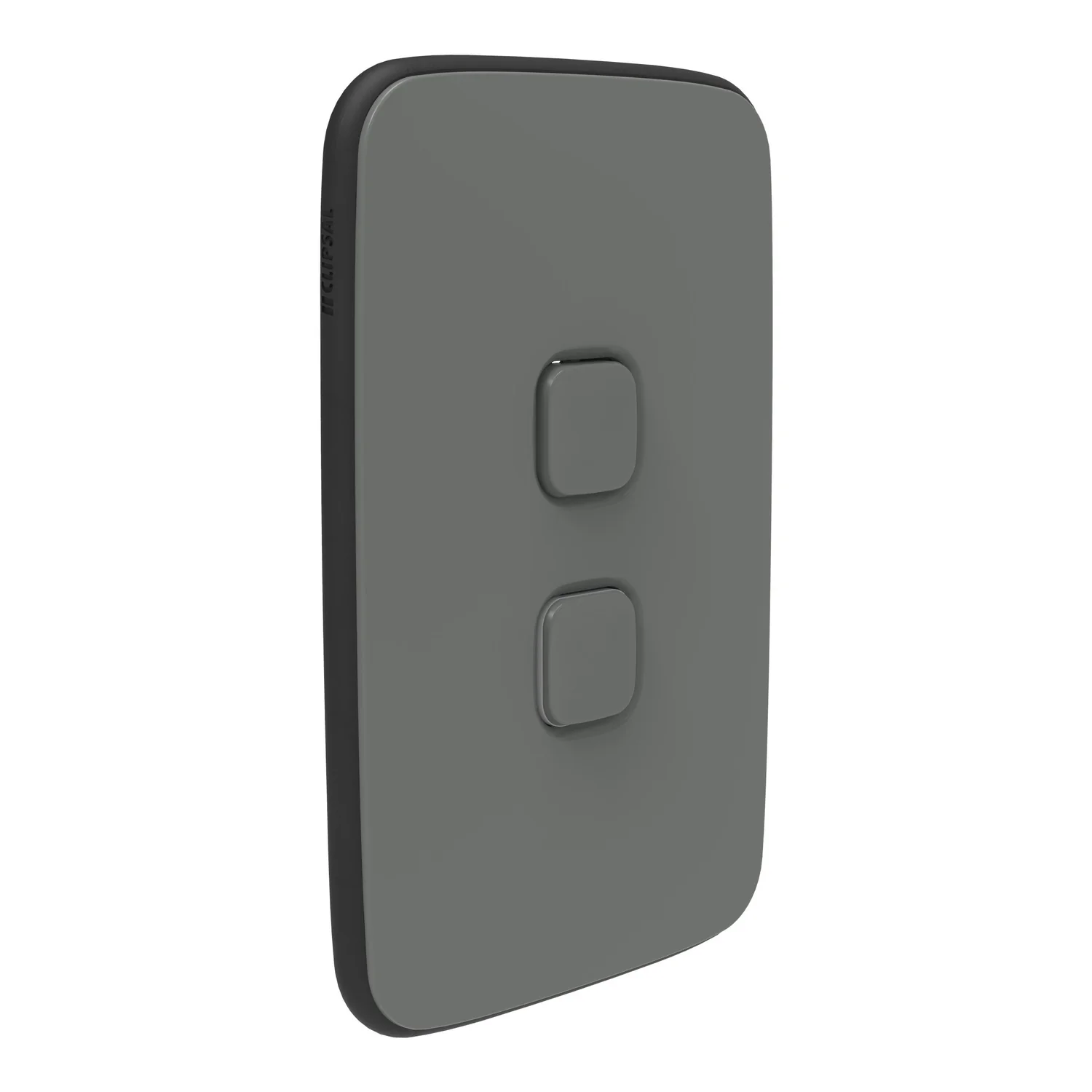 Clipsal Iconic Essence 2 Gang Cover Plate Only, Available in 2 Colours - Image 2