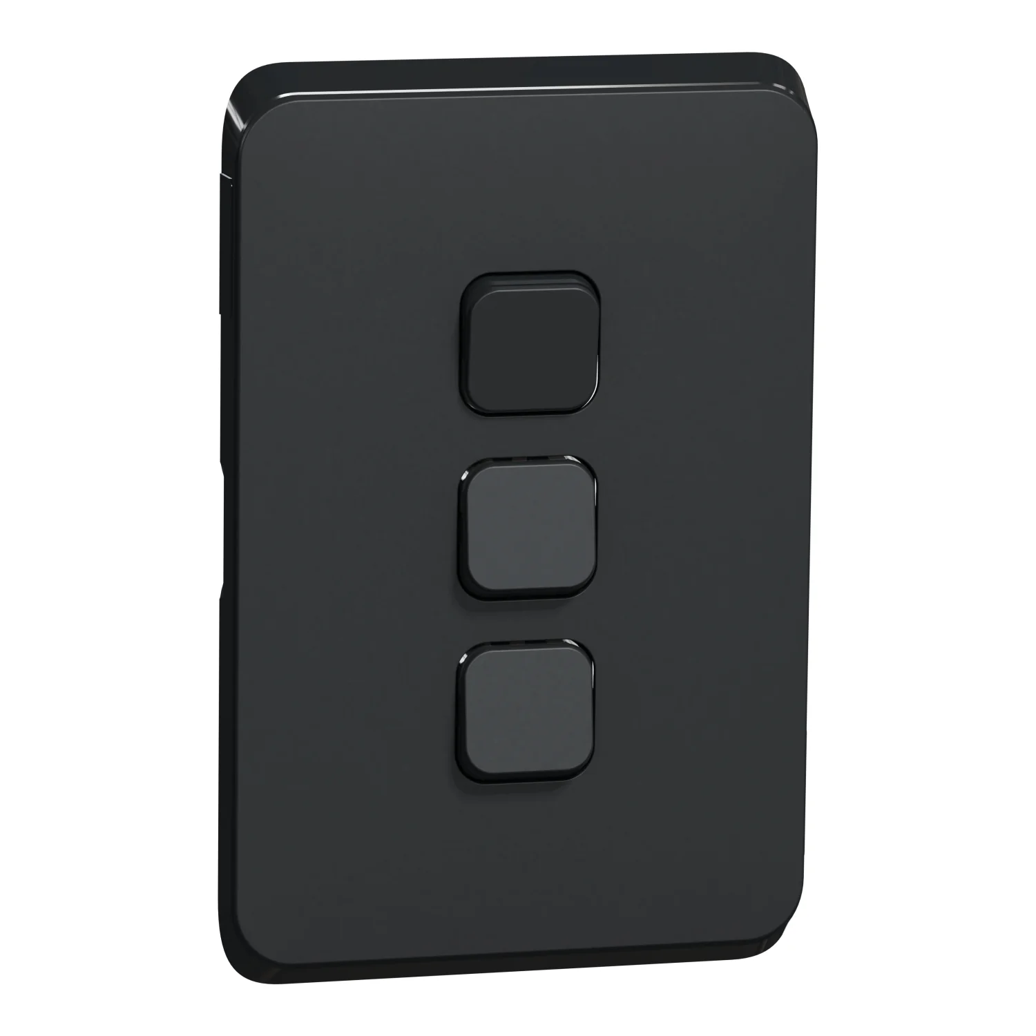 Clipsal Iconic 3 Gang Cover Plate Only, Available in 5 Colours