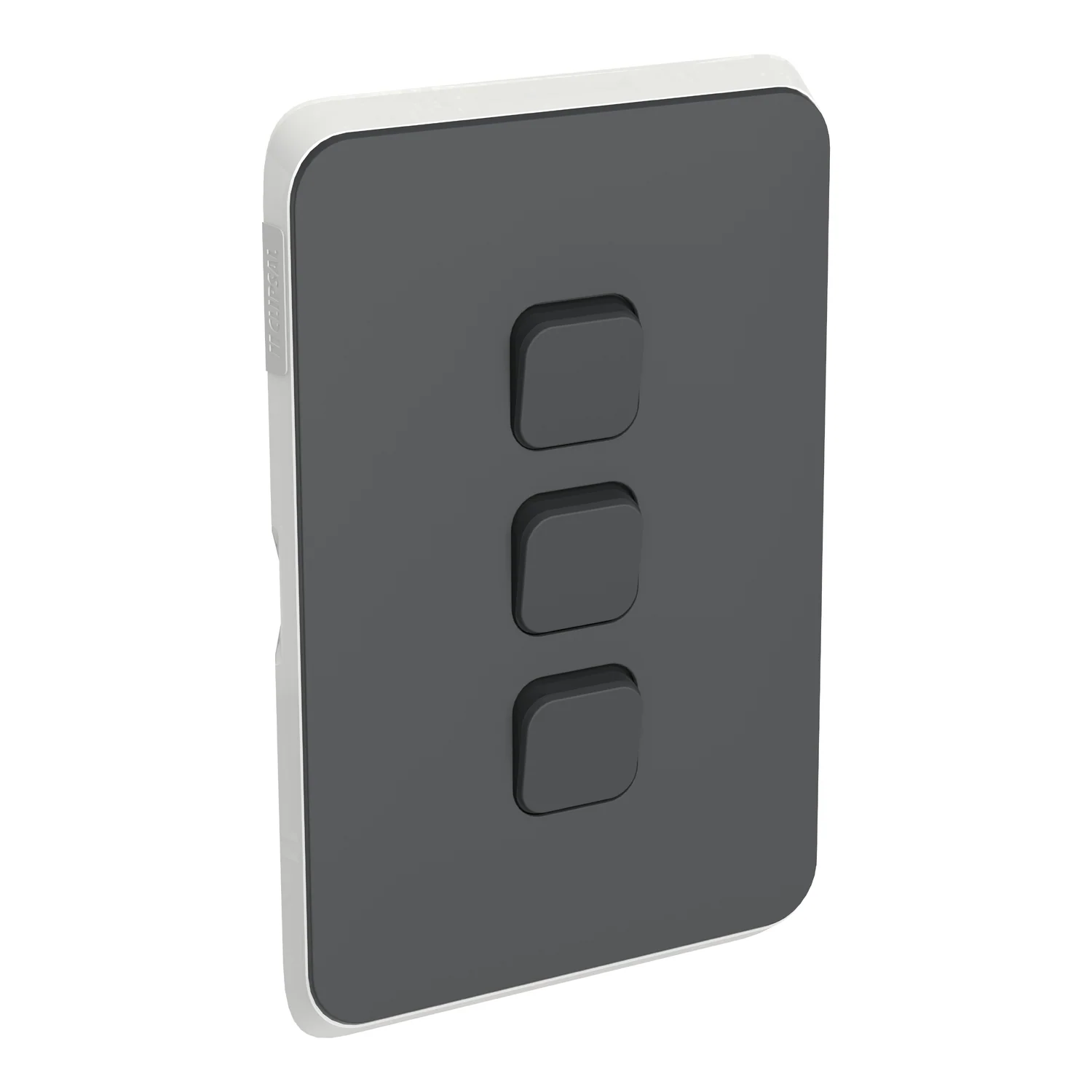 Clipsal Iconic 3 Gang Cover Plate Only, Available in 5 Colours - Image 2