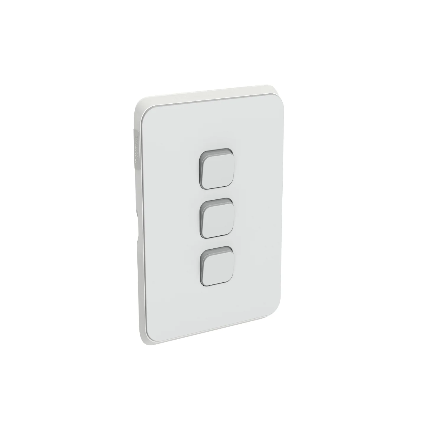 Clipsal Iconic 3 Gang Cover Plate Only, Available in 5 Colours - Image 3
