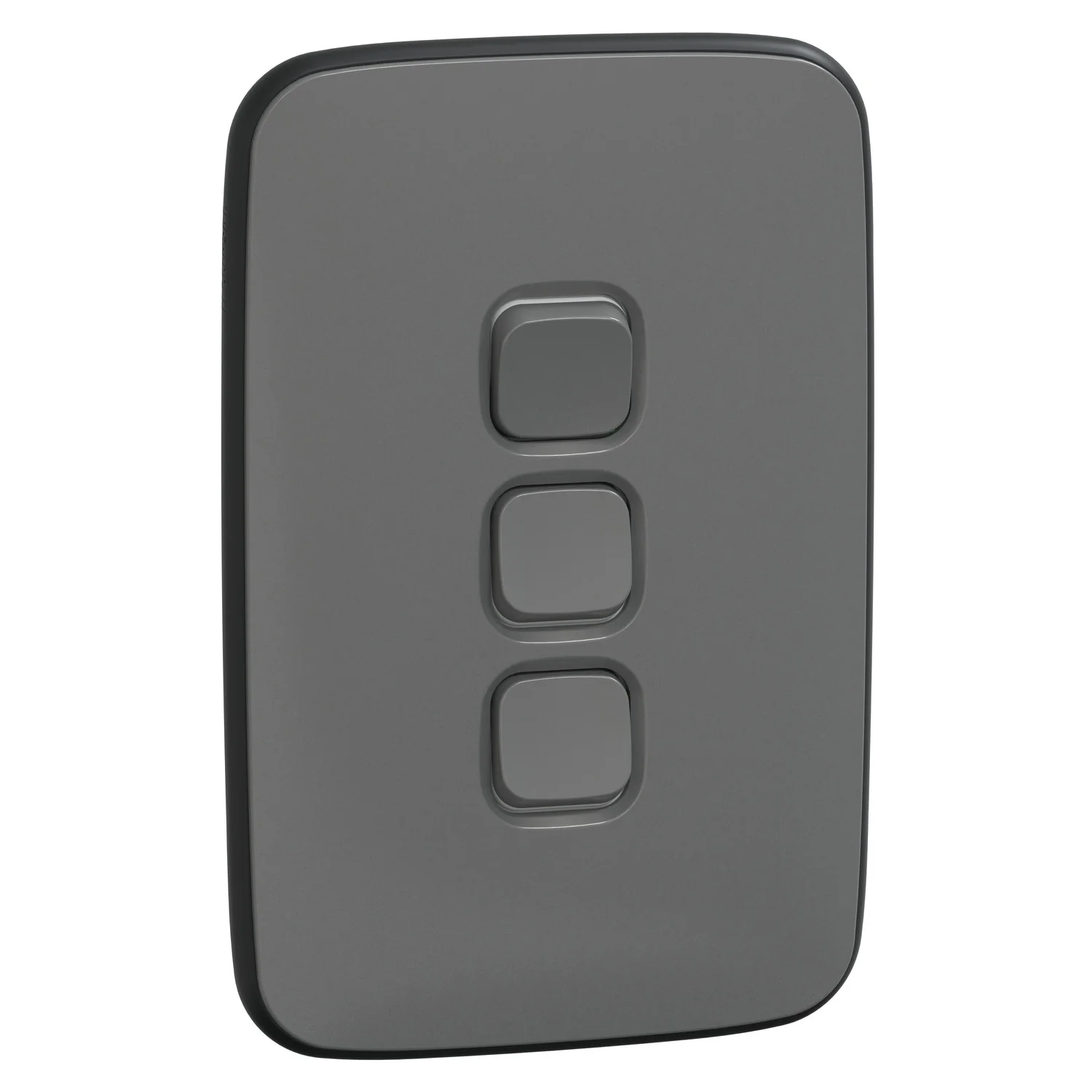 Clipsal Iconic Essence 3 Gang Complete Switch, Available in 2 Colours