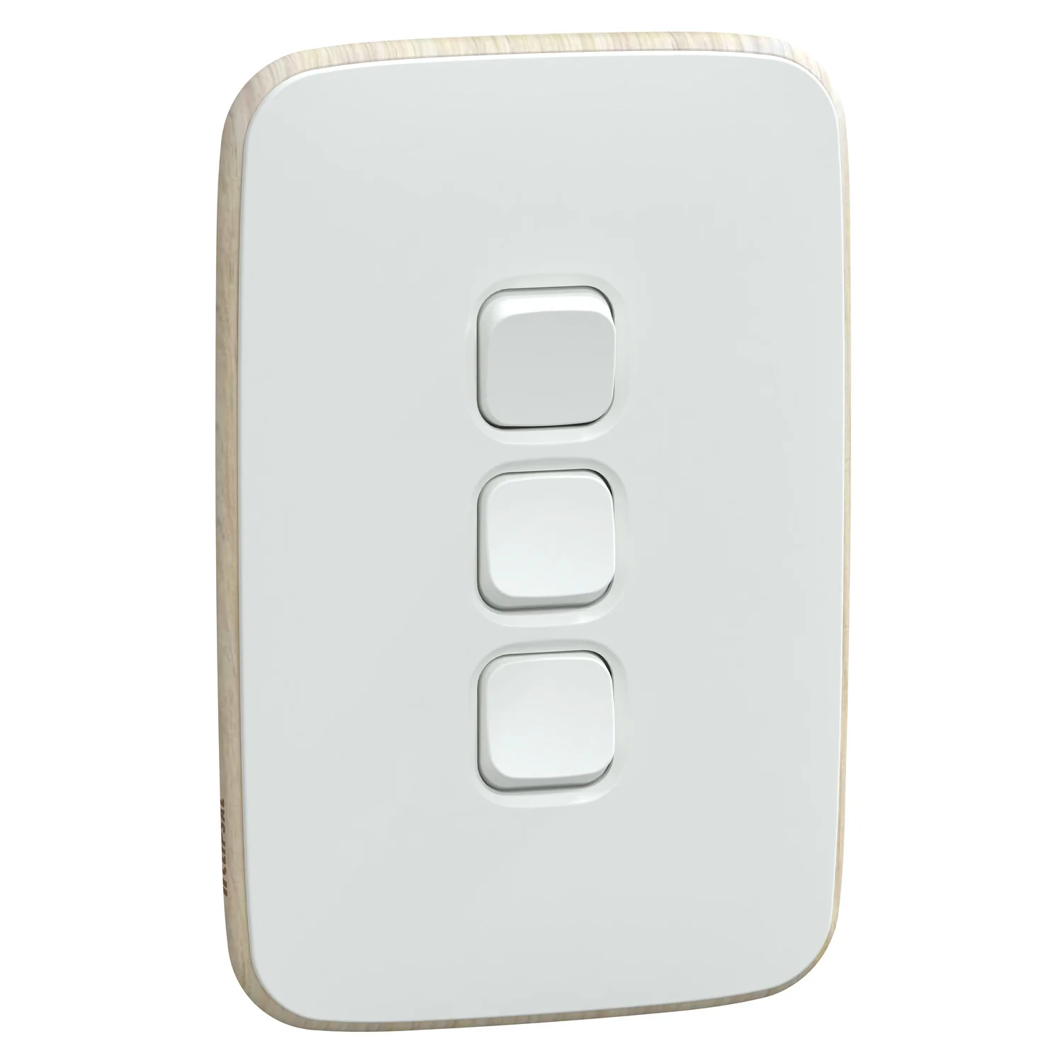 Clipsal Iconic Essence 3 Gang Complete Switch, Available in 2 Colours - Image 2