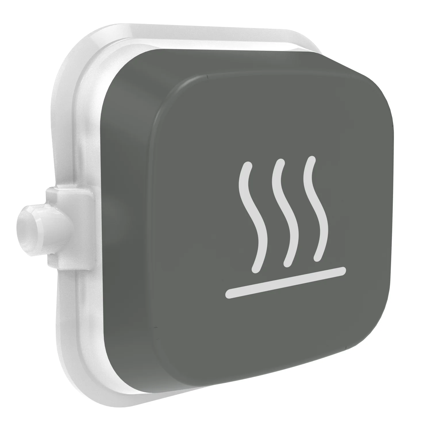 Clipsal Iconic Essence Ash Grey Pictogram Rocker Cover, Available in 13 Styles