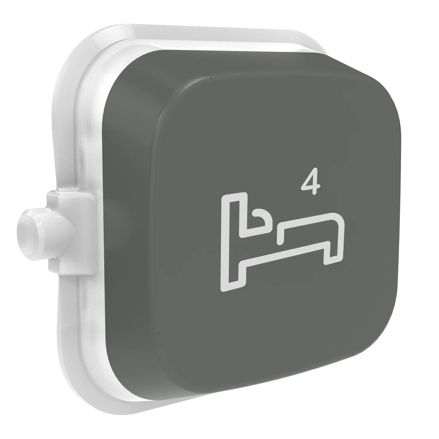 Clipsal Iconic Essence Ash Grey Pictogram Rocker Cover, Available in 13 Styles - Image 13