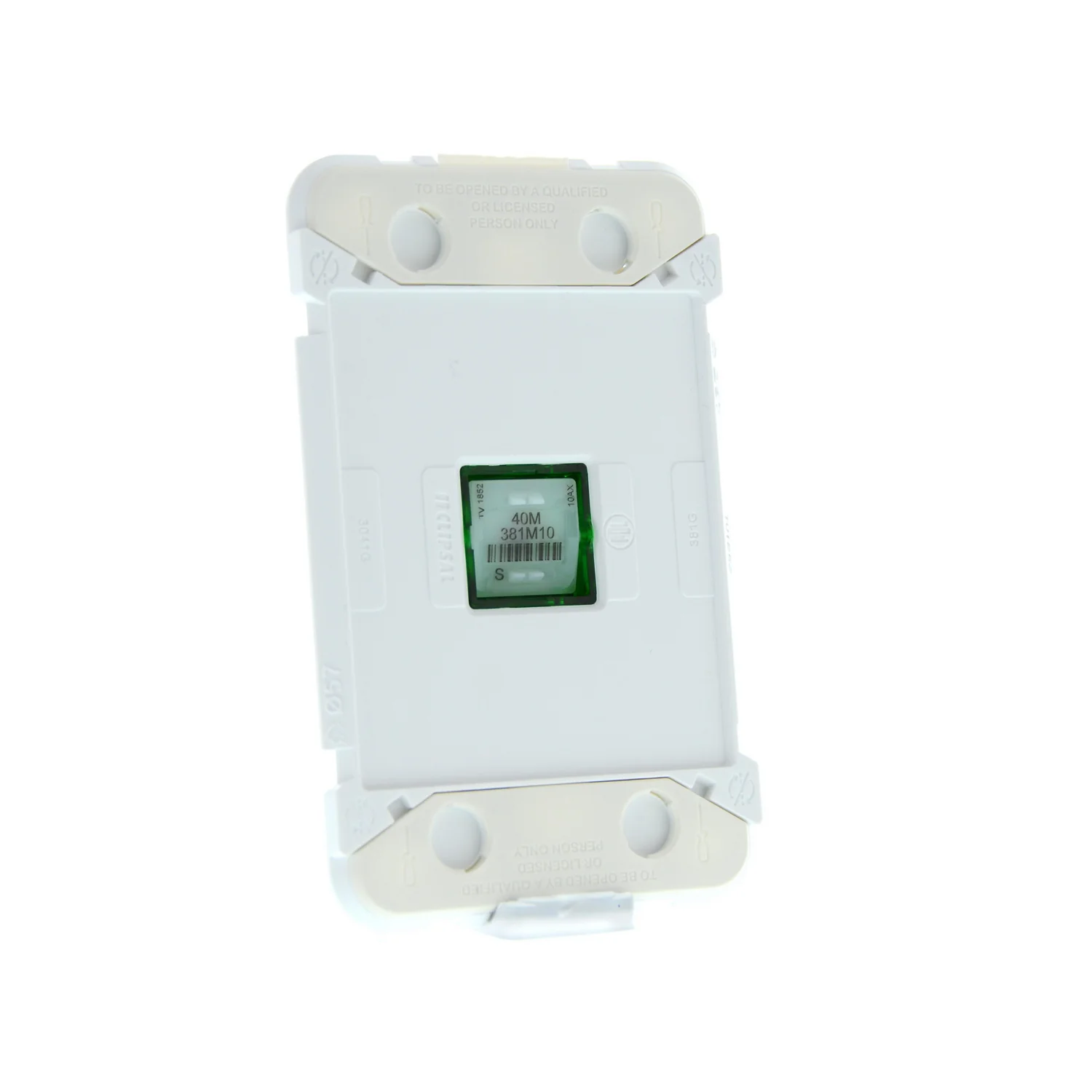 Clipsal Iconic 1 Gang Complete Switch Without Cover Plate
