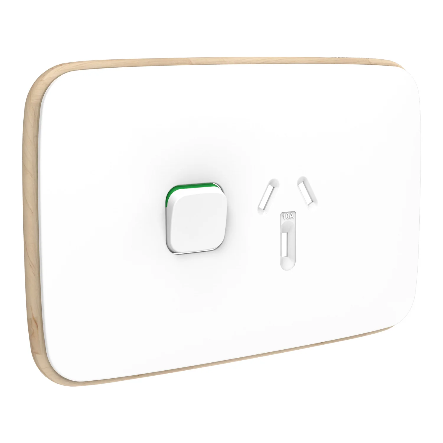 Clipsal Iconic Essence Single Powerpoint Cover Plate Only, Available in 2 Colours