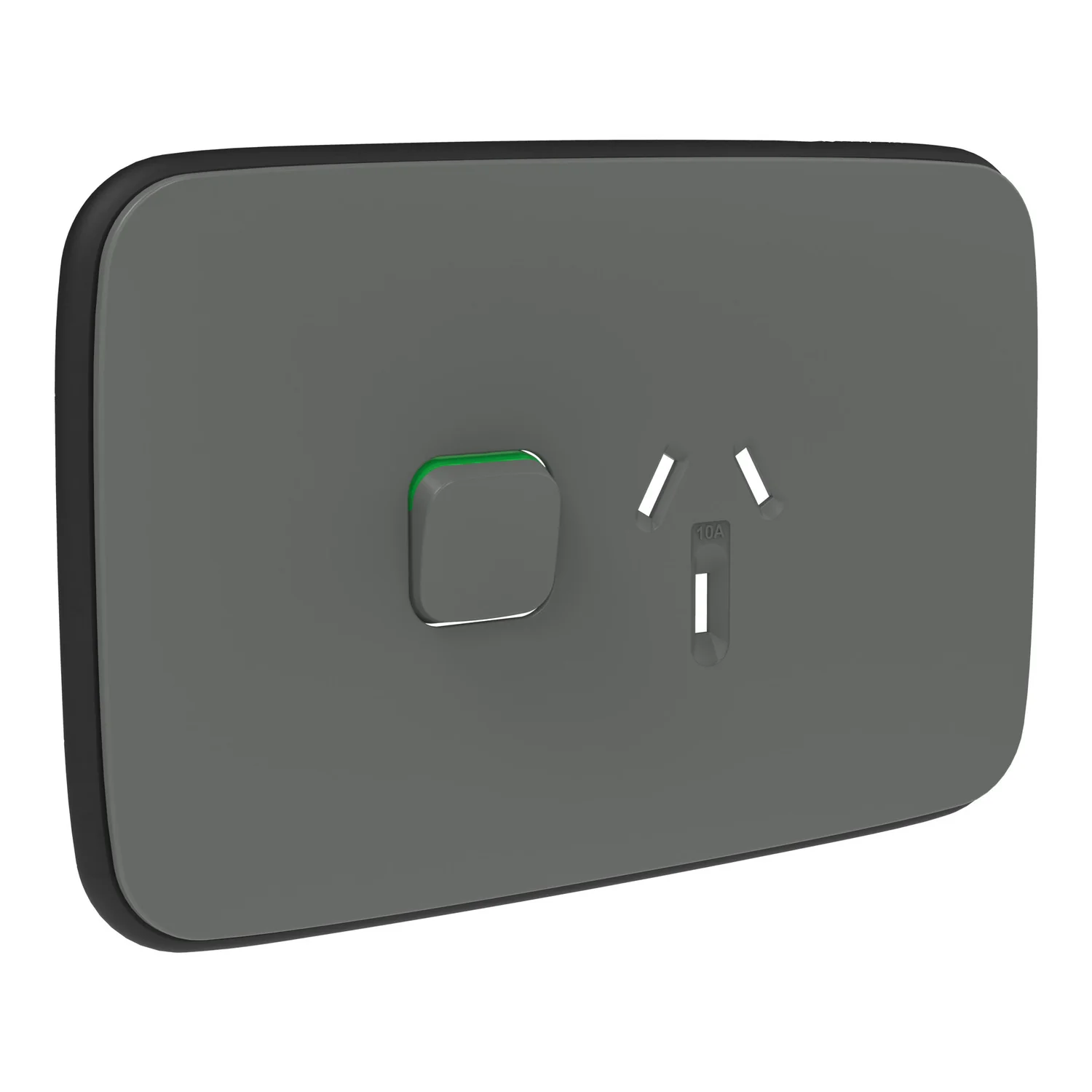 Clipsal Iconic Essence Single Powerpoint Cover Plate Only, Available in 2 Colours - Image 2