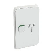 Clipsal Iconic Single Switch Powerpoint Vertical