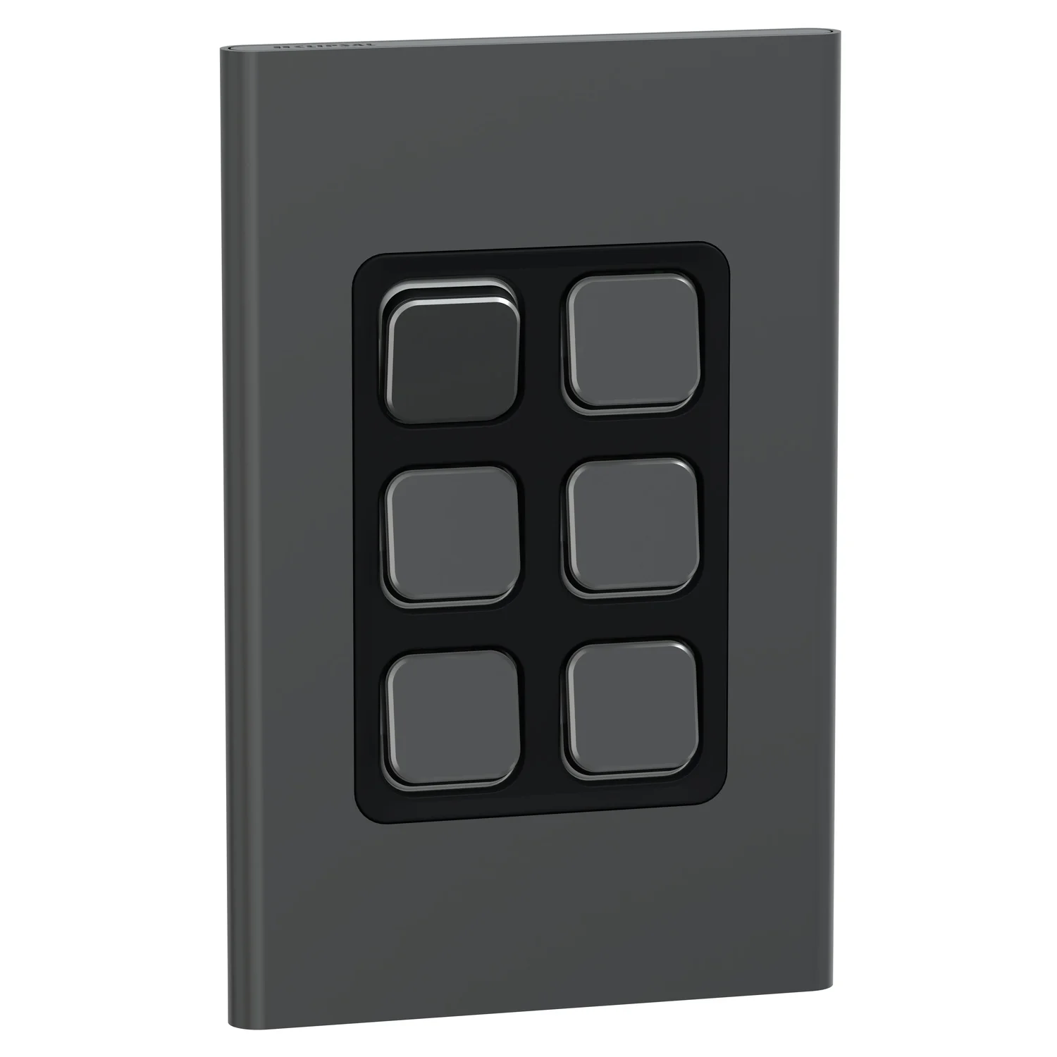 Clipsal Iconic Styl 6 Gang Complete Switch, Available in 3 Colours - Image 2