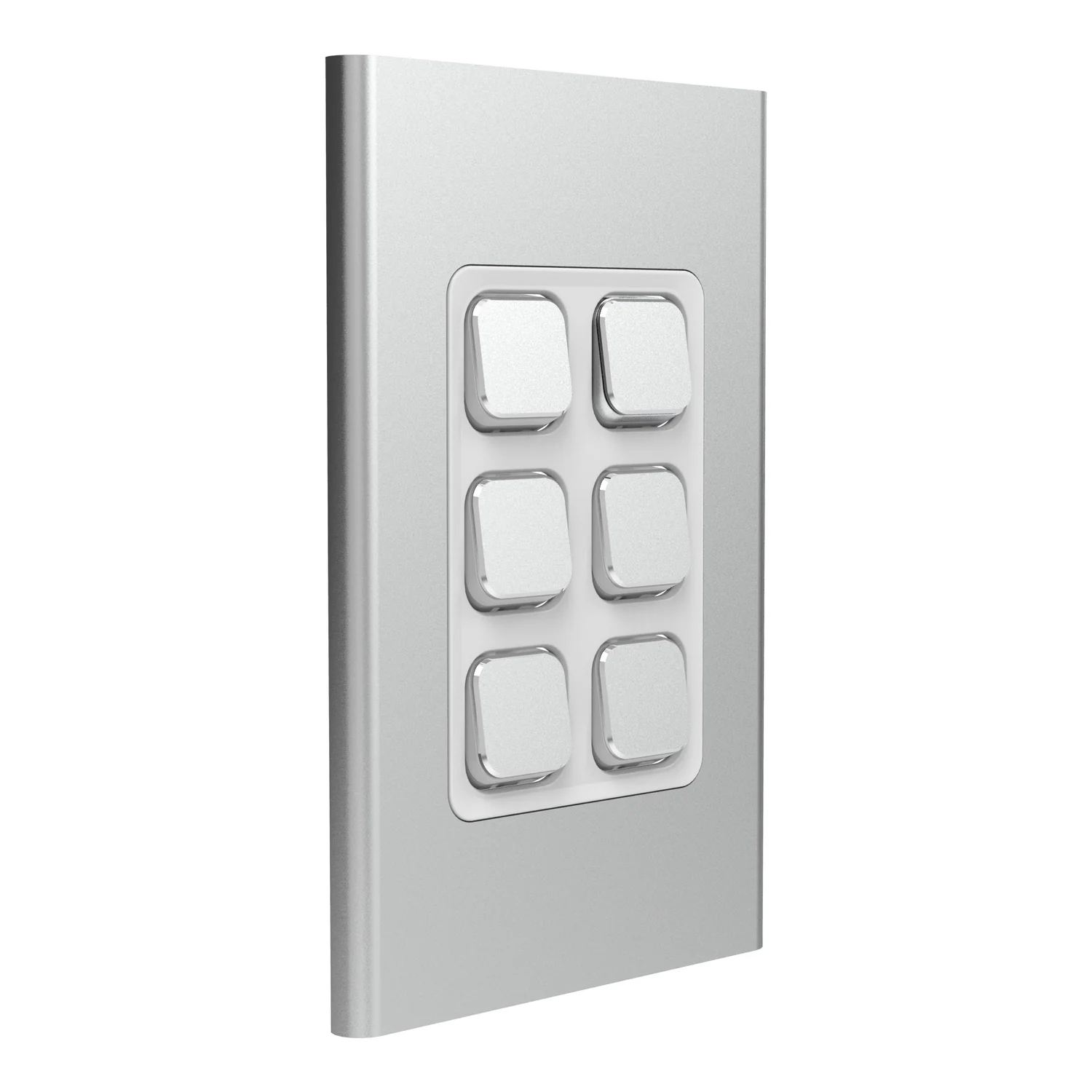 Clipsal Iconic Styl 6 Gang Complete Switch, Available in 3 Colours - Image 3