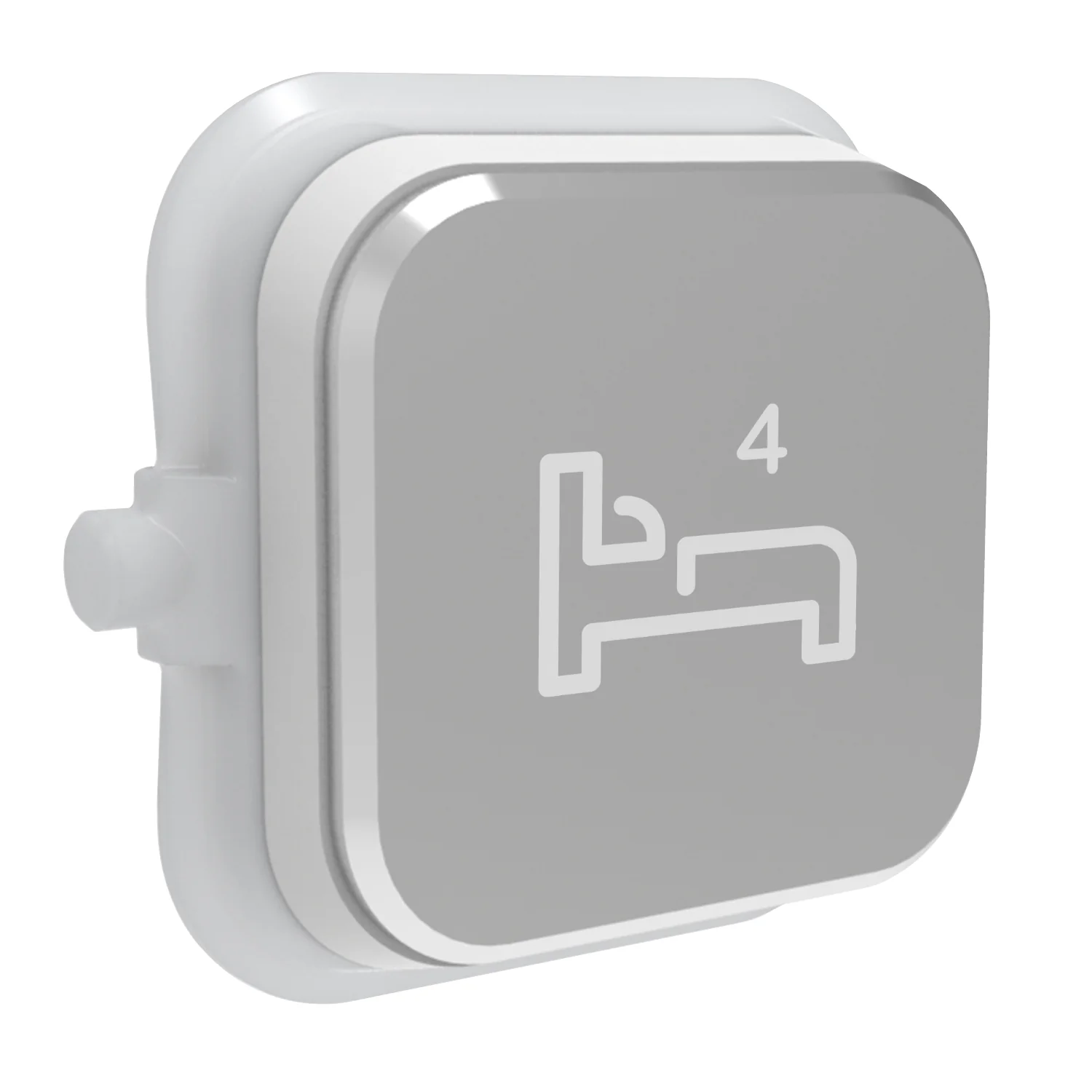 Clipsal Iconic Styl Silver Pictogram Rocker Cover, Available in 13 Styles - Image 13