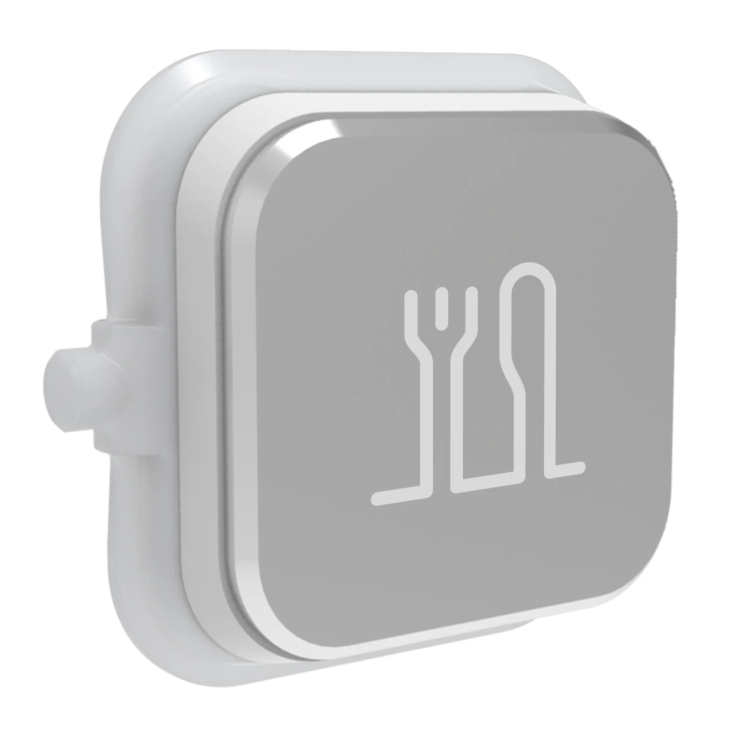 Clipsal Iconic Styl Silver Pictogram Rocker Cover, Available in 13 Styles - Image 5