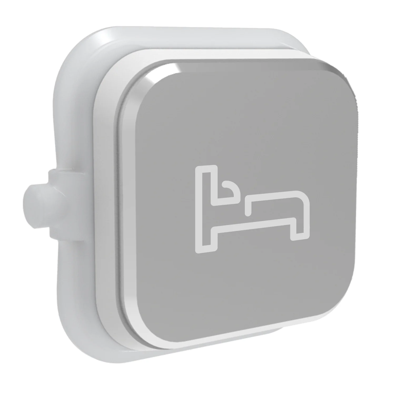 Clipsal Iconic Styl Silver Pictogram Rocker Cover, Available in 13 Styles - Image 9