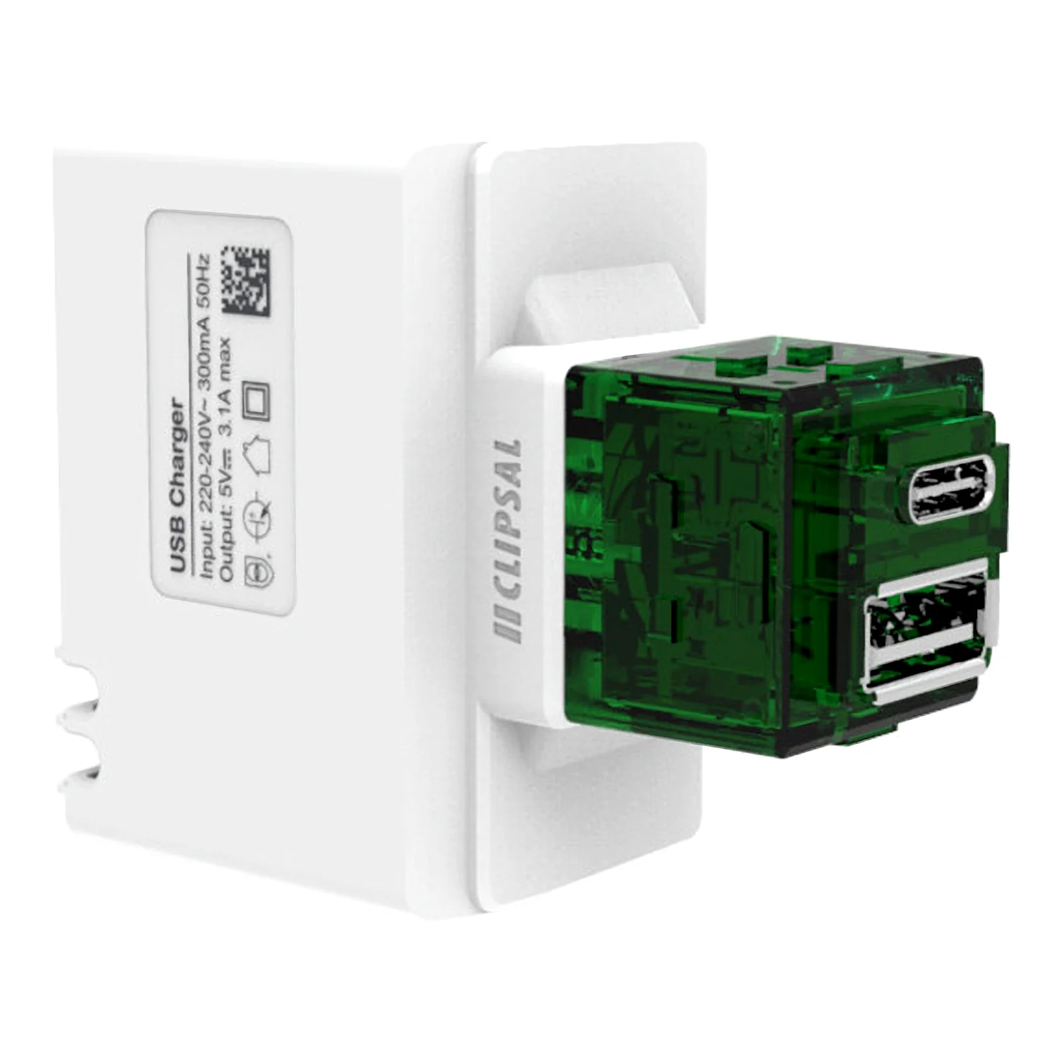 Clipsal Iconic USB Charging Mechanism Type A+C