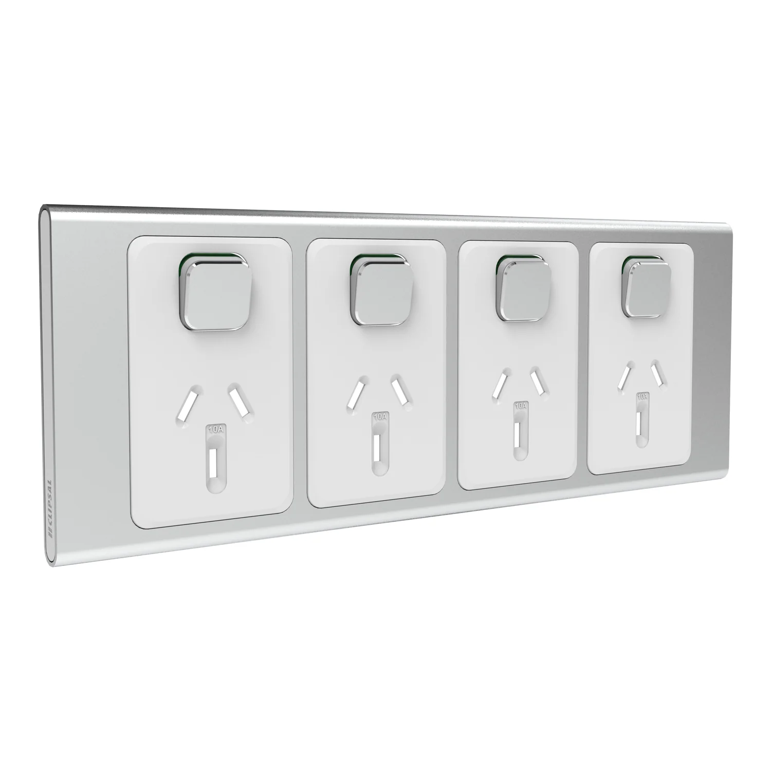 Clipsal Iconic Styl Quad Powerpoint Cover Plate Only, Available in 3 Colours - Image 3