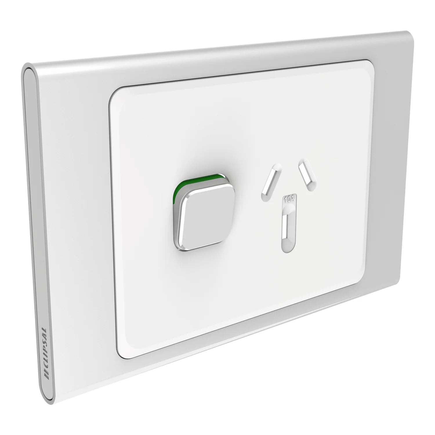 Clipsal Iconic Styl Single Powerpoint Cover Plate Only, Available in 3 Colours - Image 3