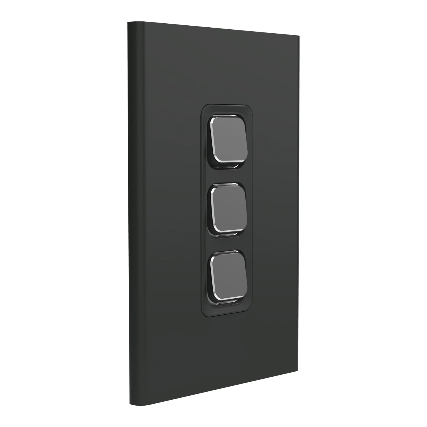 Clipsal Iconic Styl 3 Gang Cover Plate Only, Available in 3 Colours - Image 2