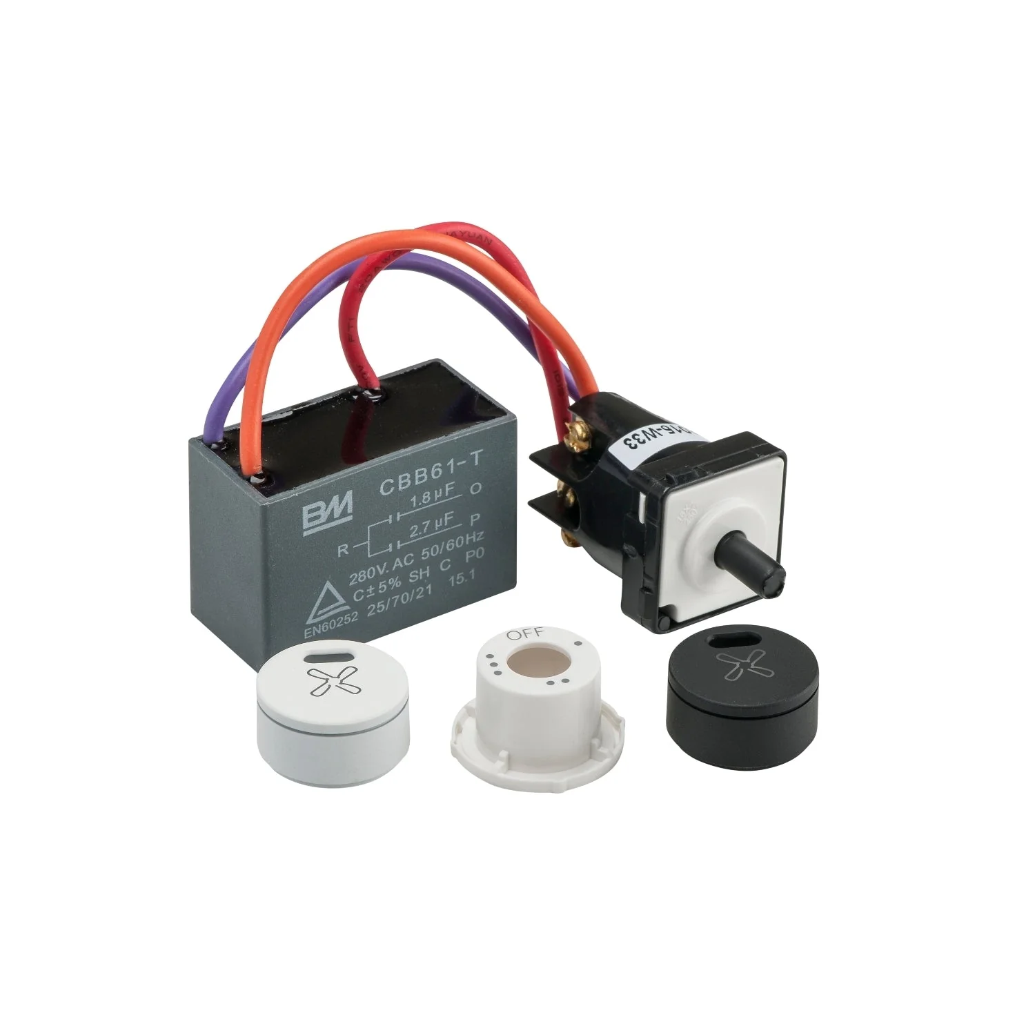 Clipsal Saturn Zen 3 Speed Fan Controller Mechansm Z4060CSFM