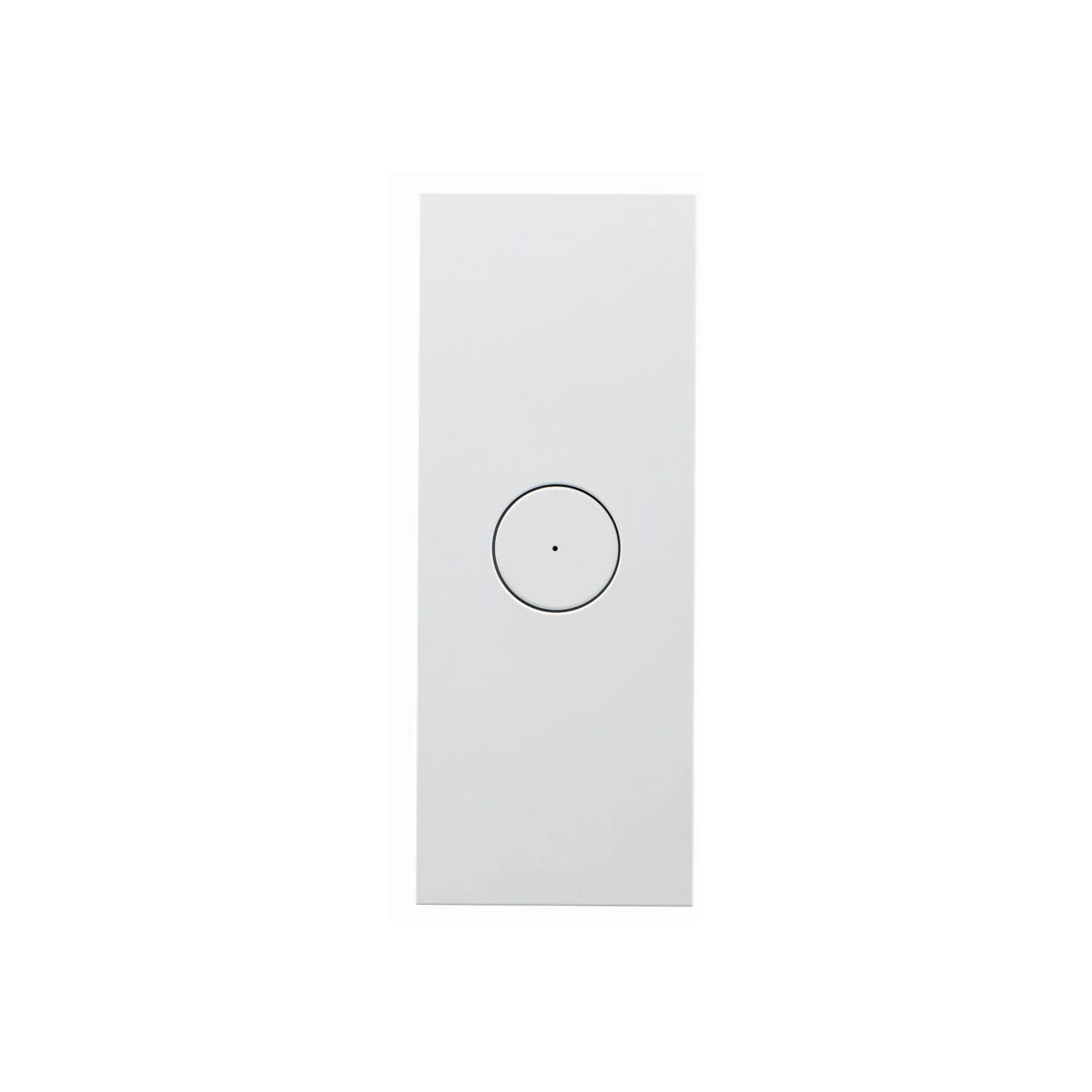 Clipsal Saturn Zen 1 Gang Grid And Plate Assembly Architrave, Matt White