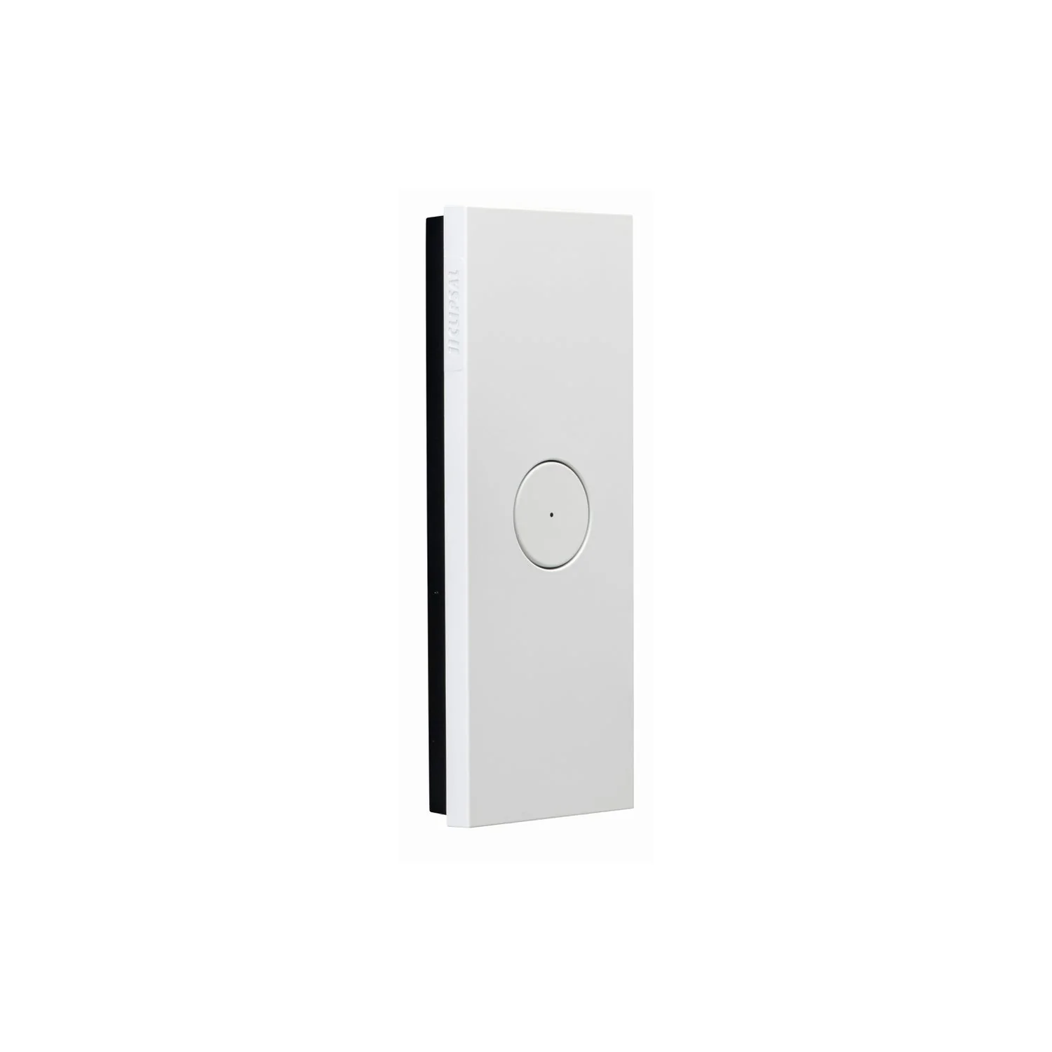 Clipsal Saturn Zen Switch 1 Gang Architrave Push Button LED Matt White