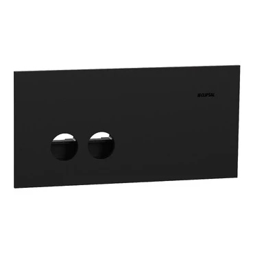 Clipsal Solis 2 Gang Grid Plate With Cover Frame Zen Black
