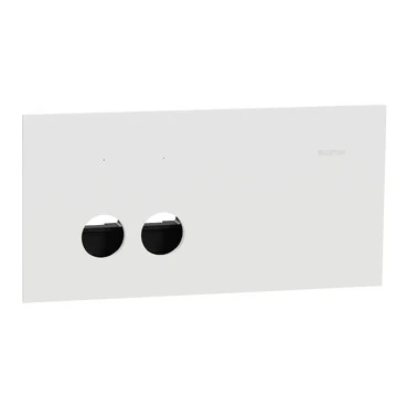 Clipsal Solis 2 Gang Grid Plate With Cover Frame Zen White