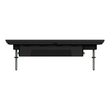 Clipsal Solis 4 Gang Grid Plate With Cover Frame Zen Black - Image 3