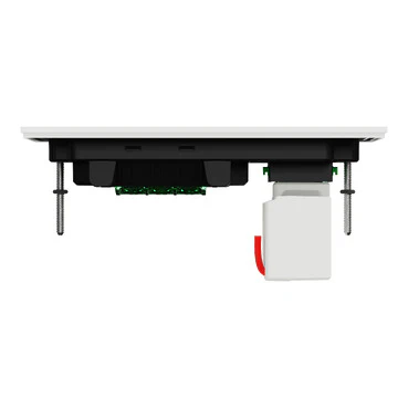 Clipsal Solis Horizontal Double Powerpoint With USBC Zen White - Image 3
