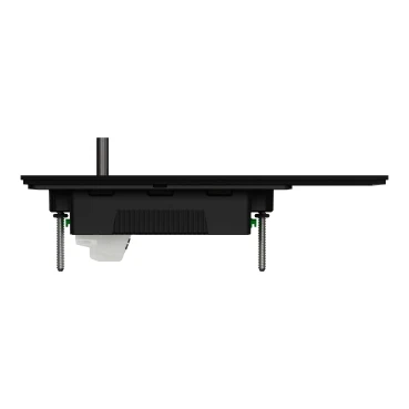 Clipsal Solis T 1 Gang Toggle Switch Ebony Aluminium - Image 3