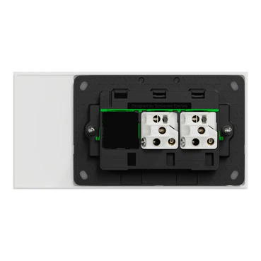 Clipsal Solis T 2 Gang Toggle Switch White Ceramic - Image 3